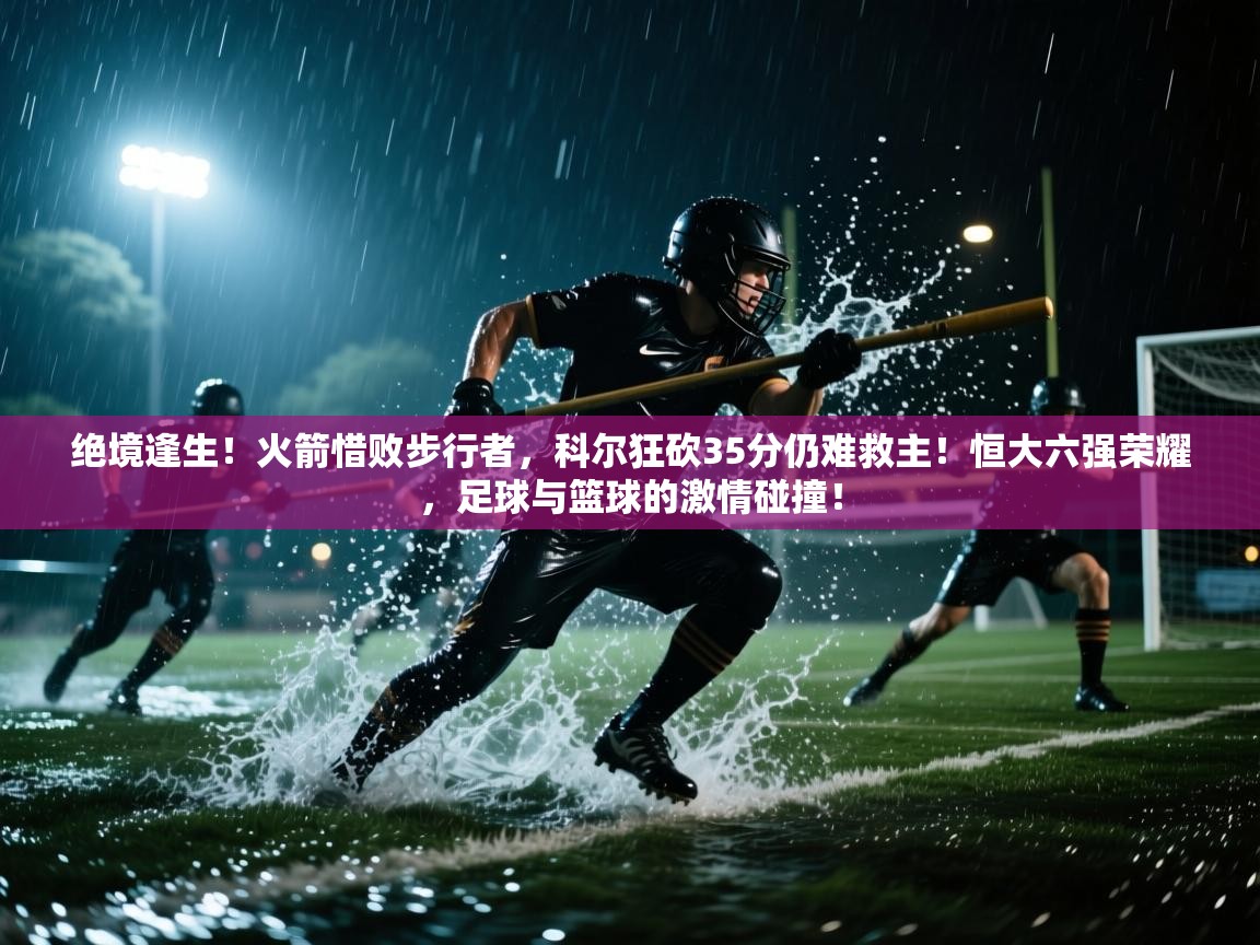 绝境逢生!火箭惜败步行者,科尔狂砍35分仍难救主!恒大六强荣耀,足球与篮球的激情碰撞! 第2张