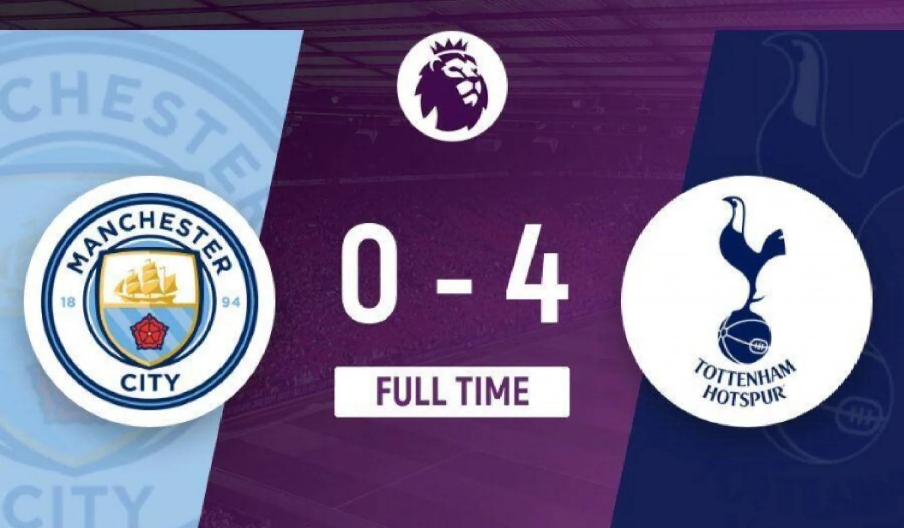 关于曼城客场惨败，吞下惨痛失利的信息